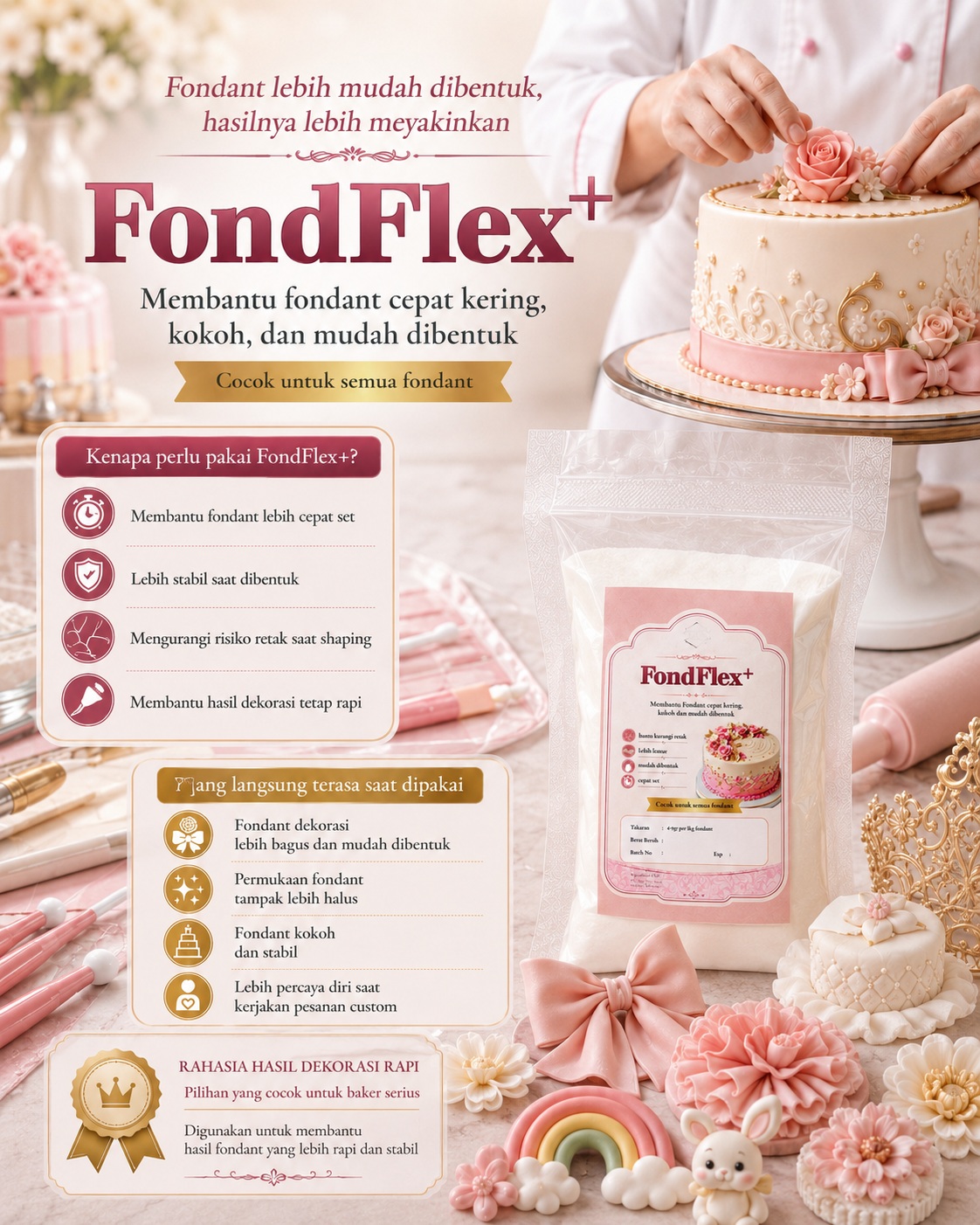 Pengering Fondant FondFlex+